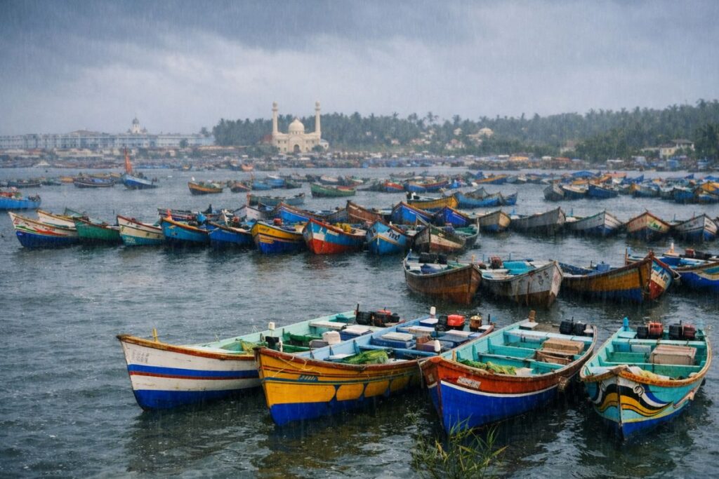 Vizhinjam Fishing Harbour Kerala